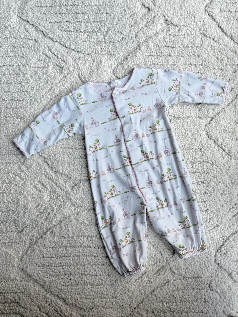 Kissy Kissy Noah’s Ark Footie